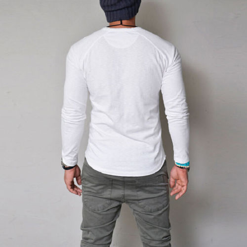 Fashion Long Sleeve Men's Tops