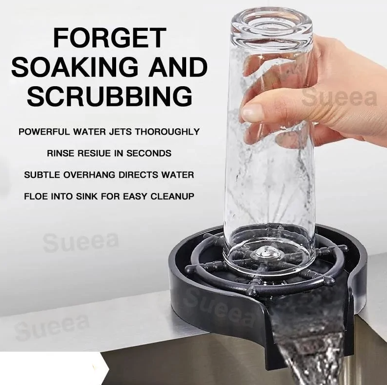 Glass Rinser for Kitchen Sink