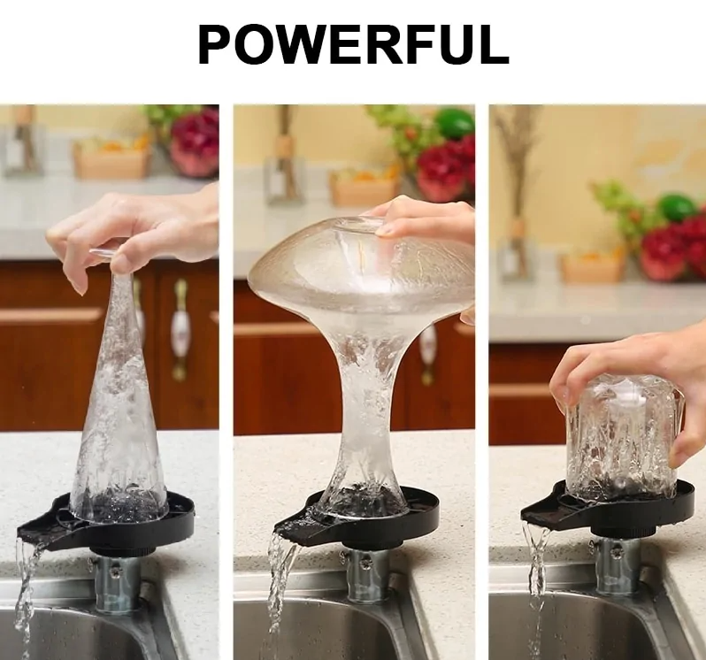 Glass Rinser for Kitchen Sink