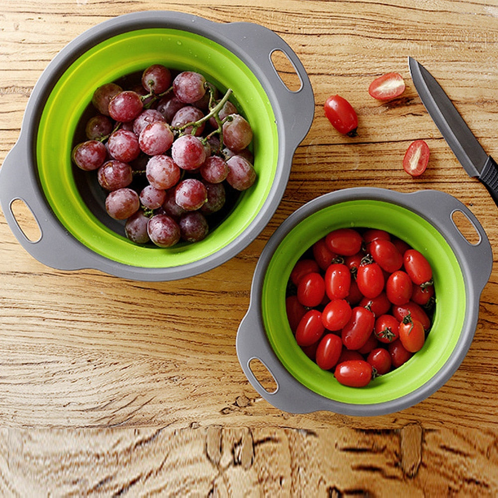 Foldable Silicone Strainer